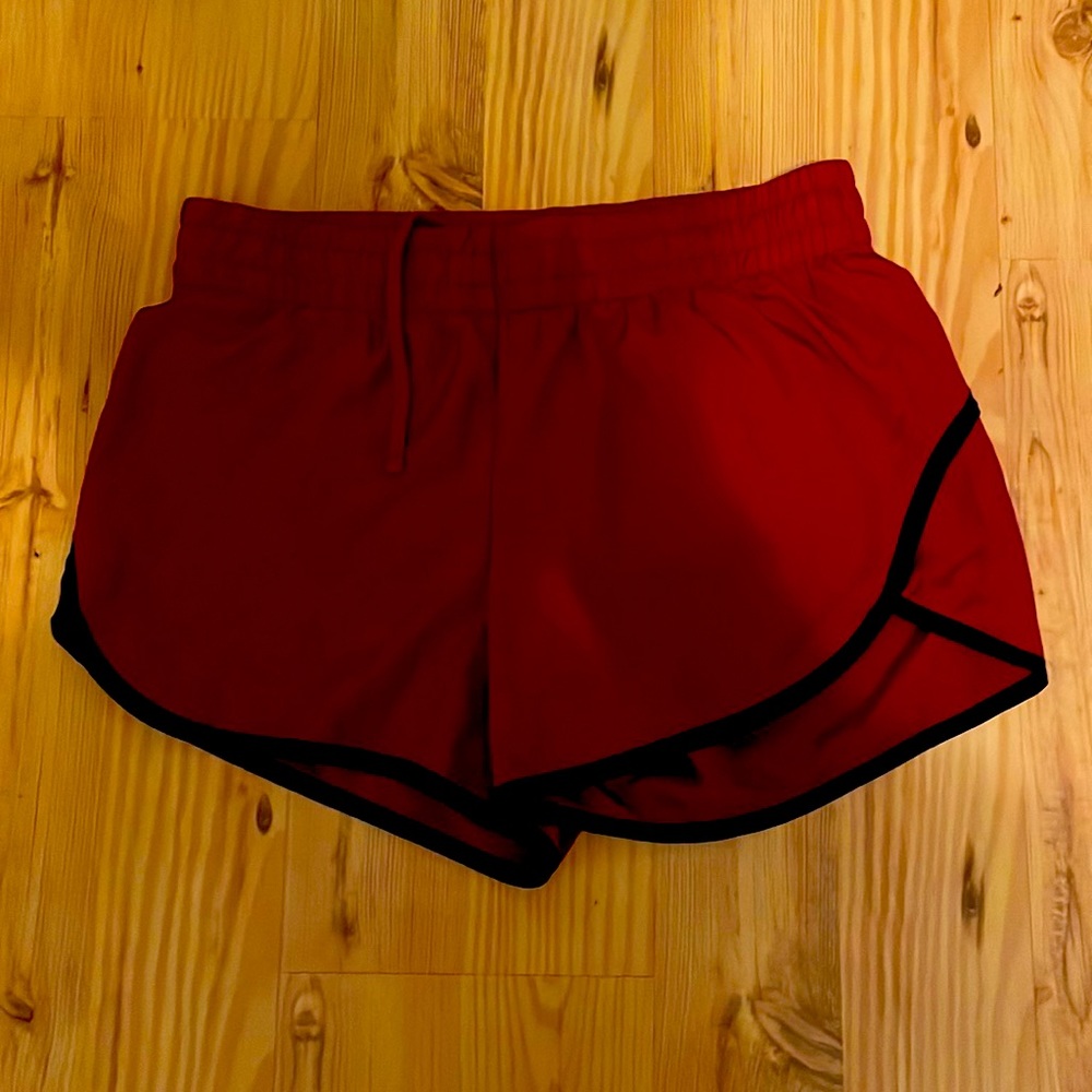 Burgundy Athletes Works Shorts!!!